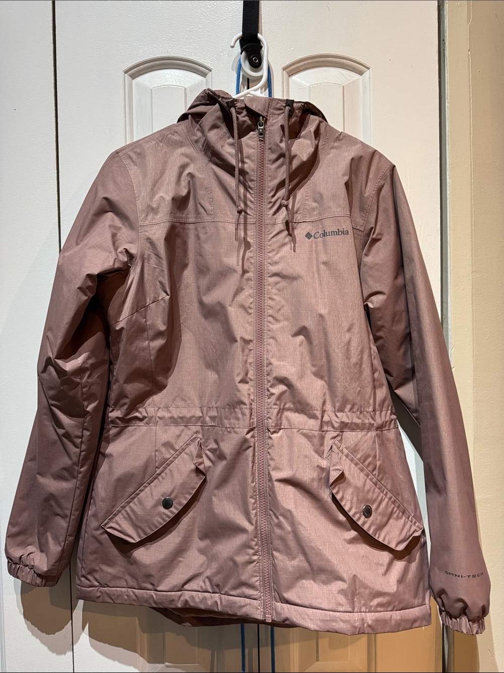 Columbia Sportswear Omni-Tech Hooded Rain Jacket